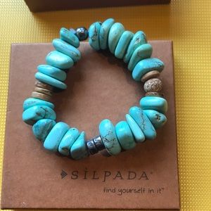 Vintage Silpada stretch bracelet